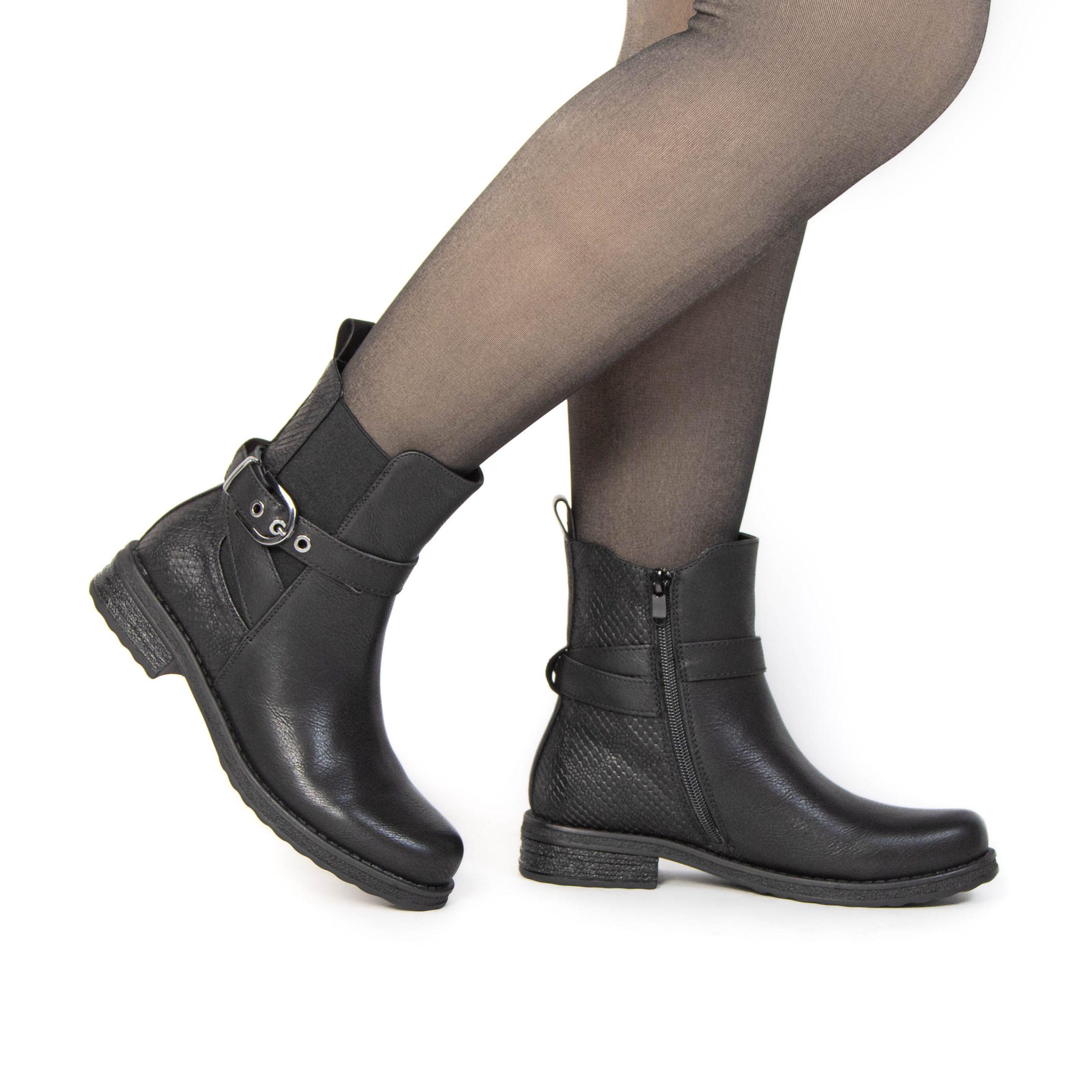 TE-893-MANoir-38_2 Kalela – Bottines femmes en Noir – Image 2