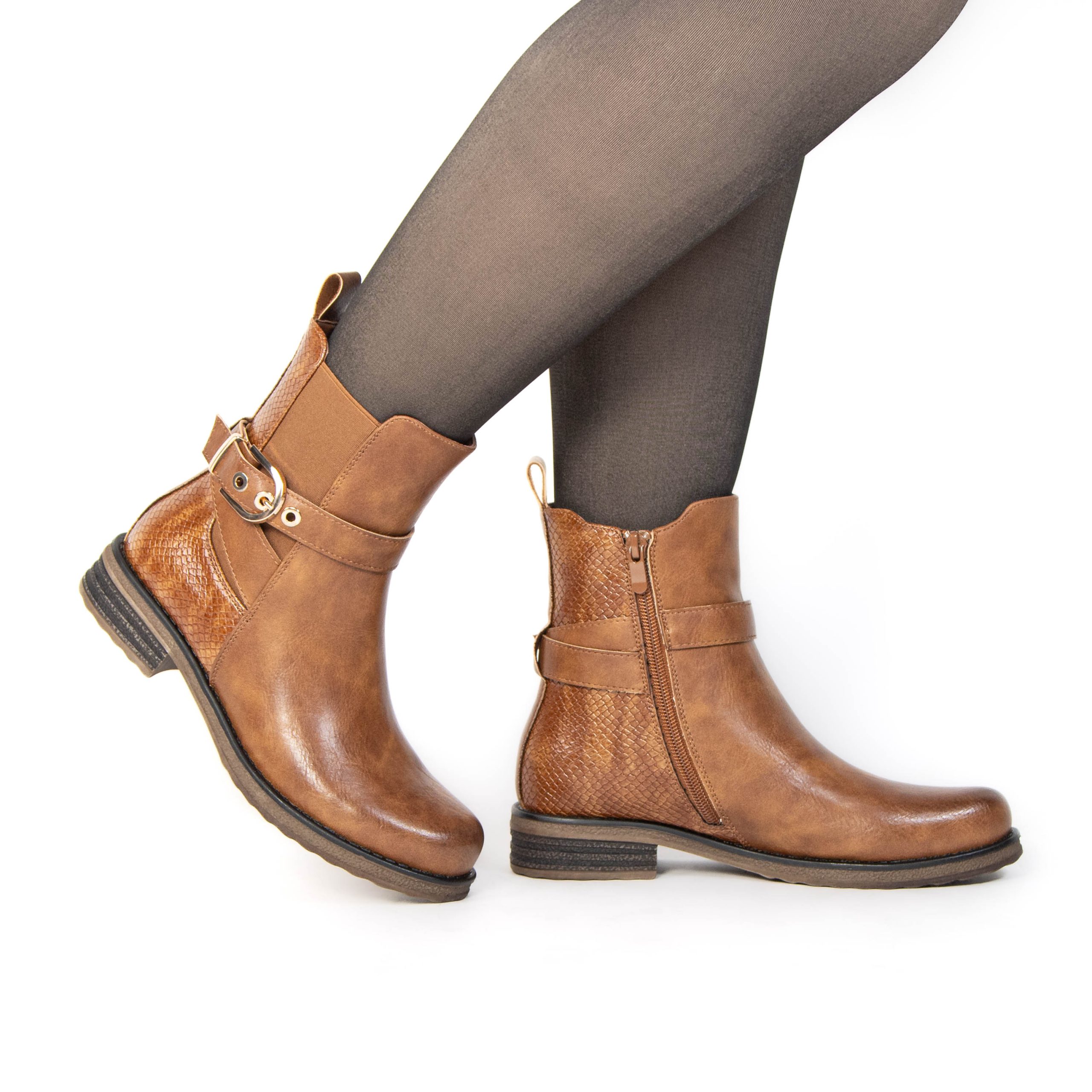 TE-893-MATabac-38_2 Kalela – Bottines femmes en Tabac – Image 2