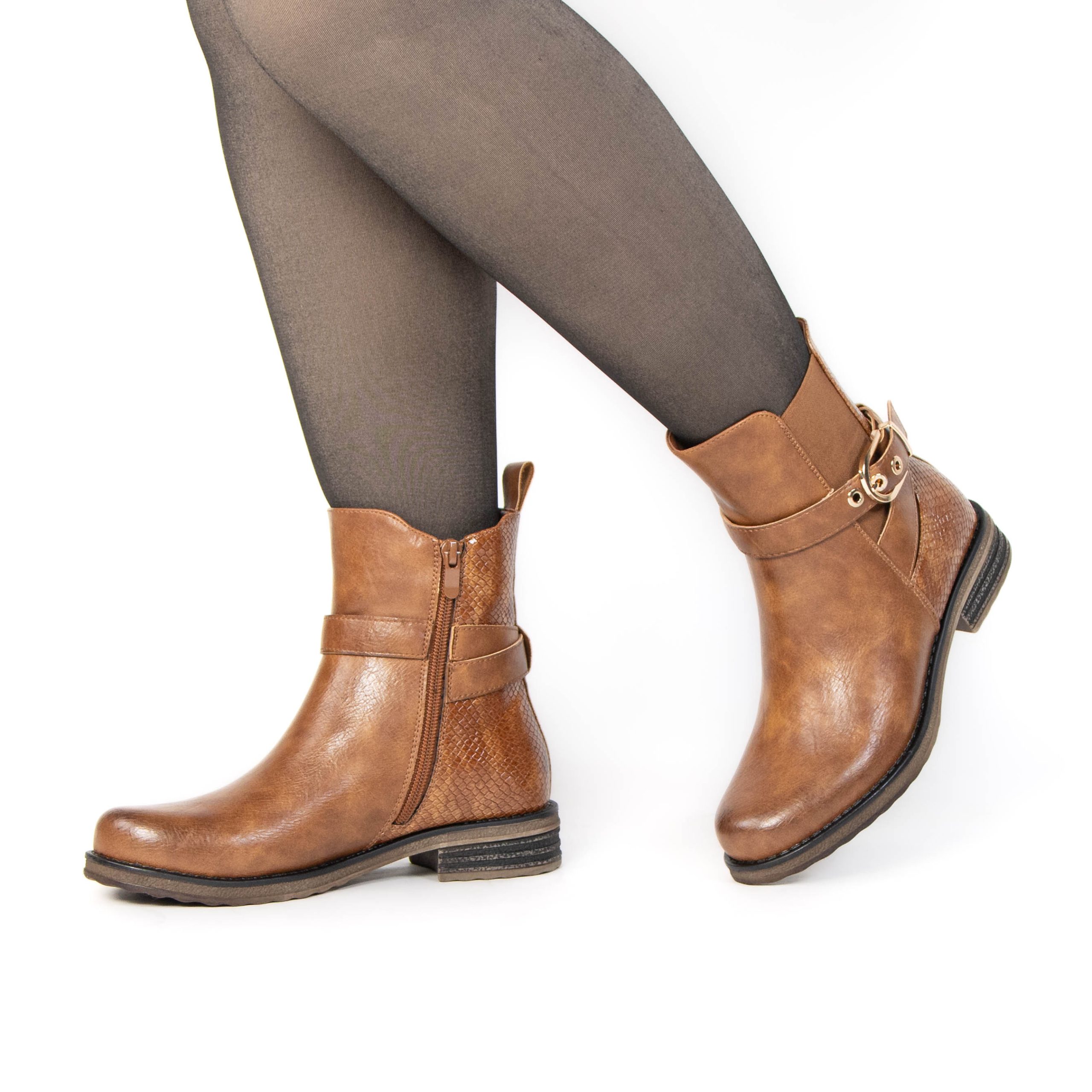 TE-893-MATabac-38_5 Kalela – Bottines femmes en Tabac – Image 7