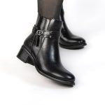 NADA – Bottines à talon en Noir – Image 4
