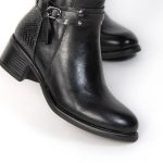 NADA – Bottines à talon en Noir – Image 3