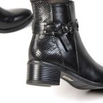 NADA – Bottines à talon en Noir – Image 5