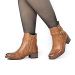 NADA – Bottines à talon en Tabac – Image 7