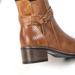 NADA – Bottines à talon en Tabac – Image 6