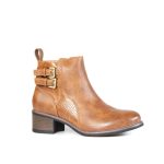 NILZA – Bottines femmes en Tabac