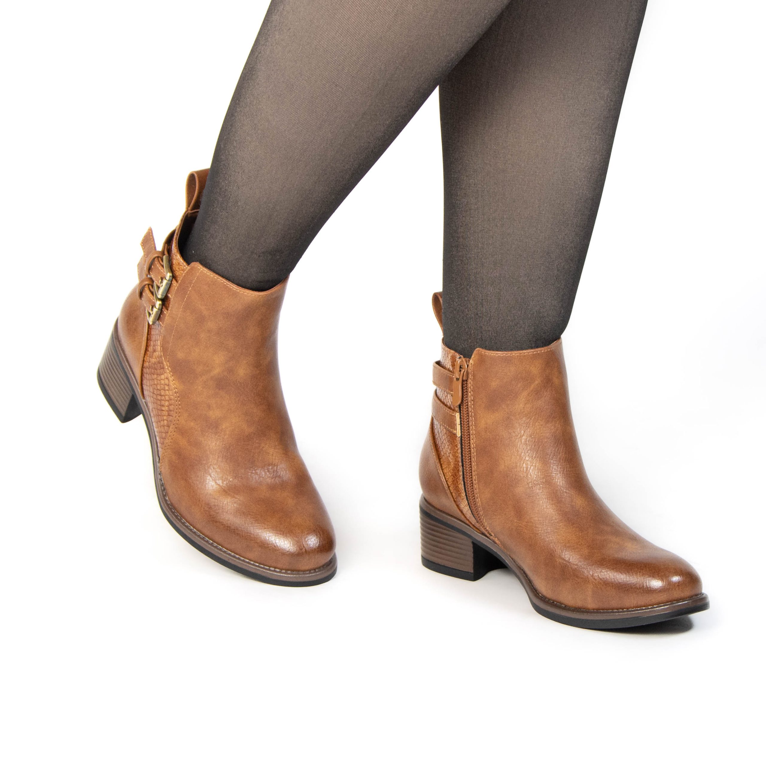 TE-902-MATabac-38_3 NILZA – Bottines femmes en Tabac – Image 6