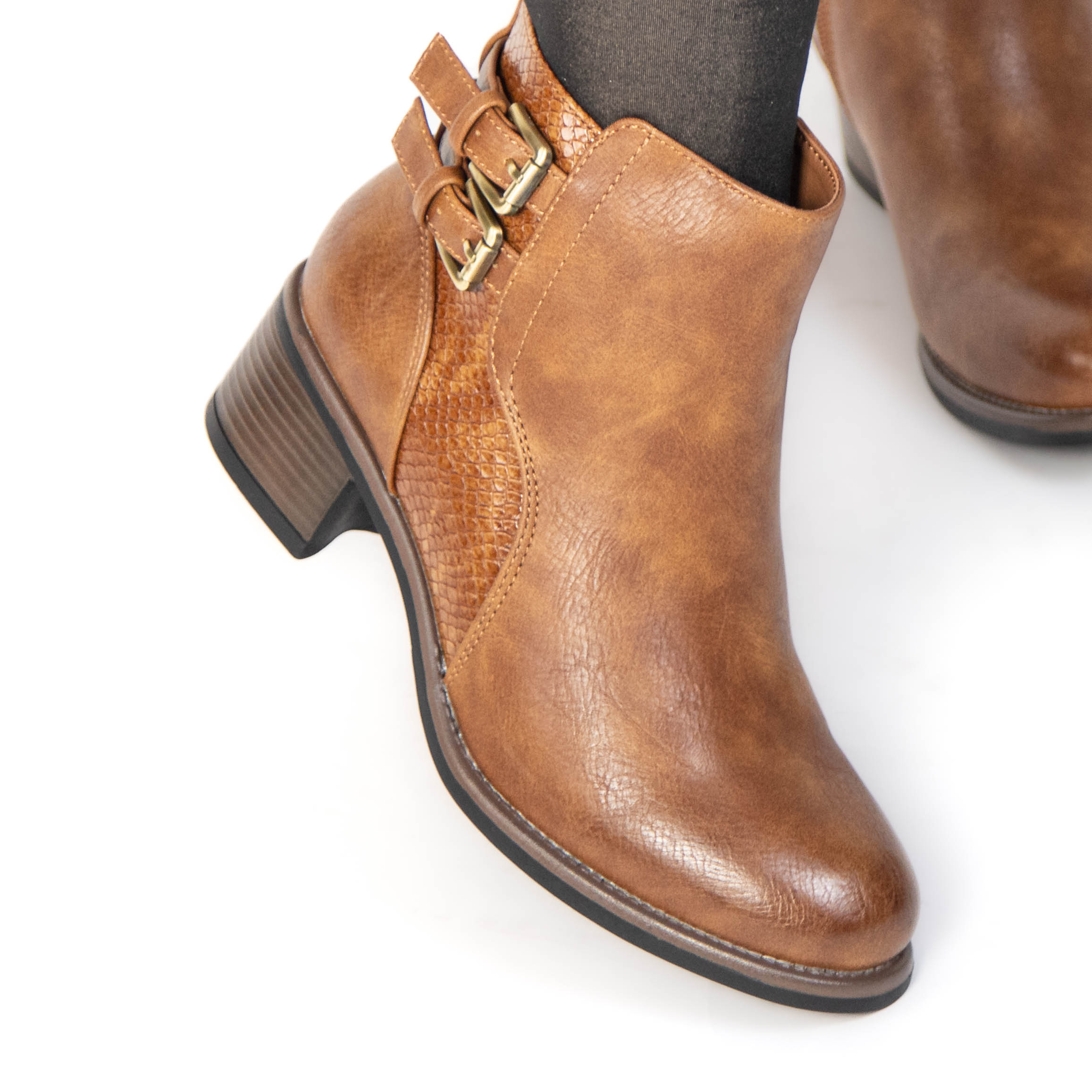 TE-902-MATabac-38_6 NILZA – Bottines femmes en Tabac – Image 3