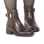 Astride – Bottines Femmes en Marron – Image 9