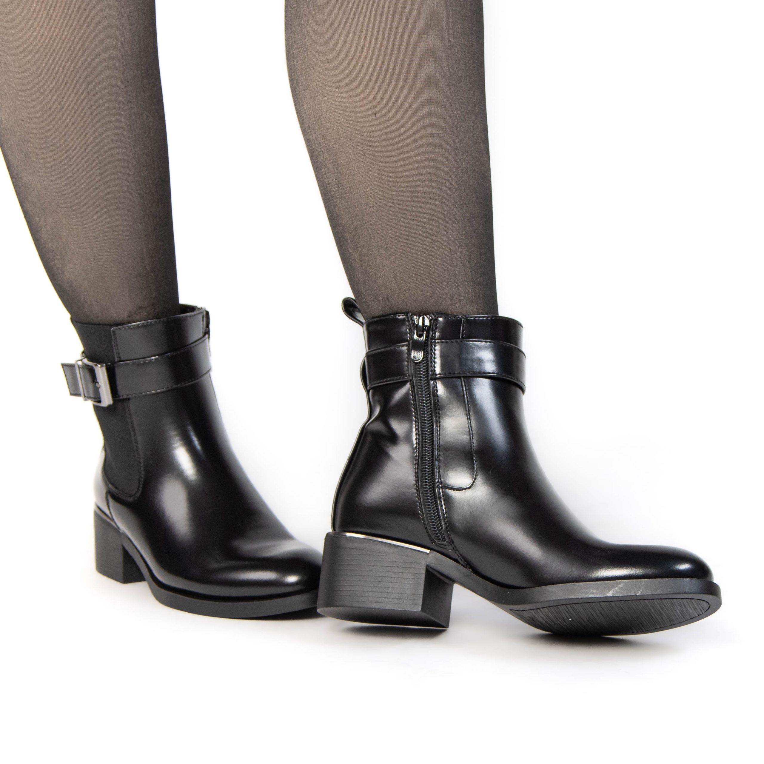 TE-910-MANoir-38_9 Astride – Bottines Femmes en Noir – Image 8