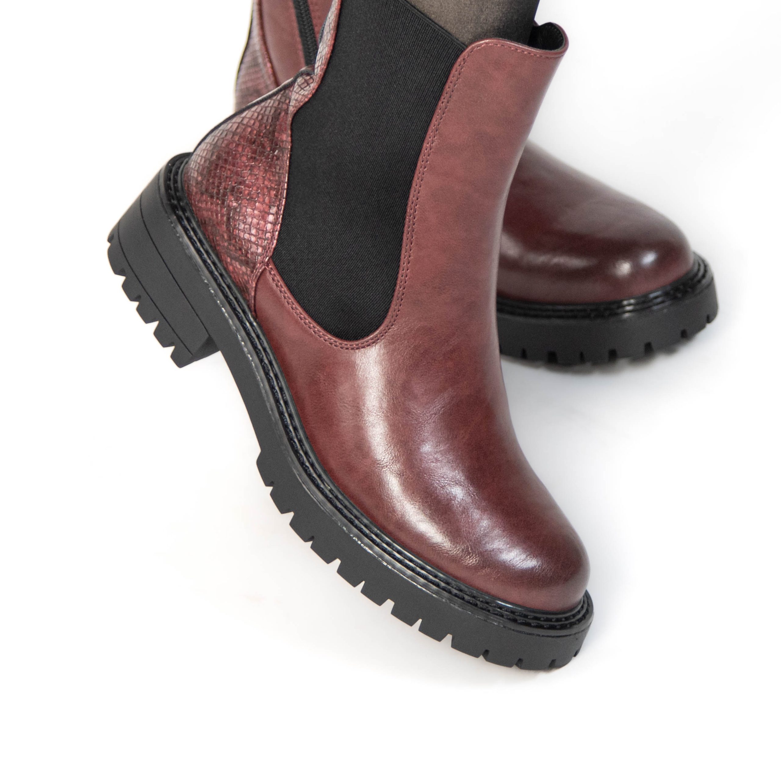 TE-916-MABordeau-38_6 Klara – Bottines femmes en Bordeau – Image 3