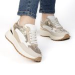 Mirage – Baskets Femmes en Beige – Image 5