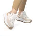 Yosana – Baskets Compensées en Kaki – Image 5