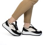 Yosana – Baskets Compensées en Noir – Image 2