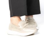 Osier – Mocassins confortable en Doré – Image 5