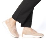 Osier – Mocassins confortable en Kaki – Image 2