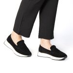 Osier – Mocassins confortable en Noir – Image 3