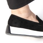 Osier – Mocassins confortable en Noir – Image 8