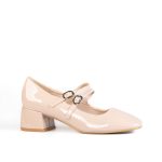 CENDRILLON – Escarpins demi talon en Nude