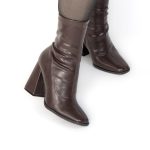 Silvana – Bottines à talon en Marron – Image 2