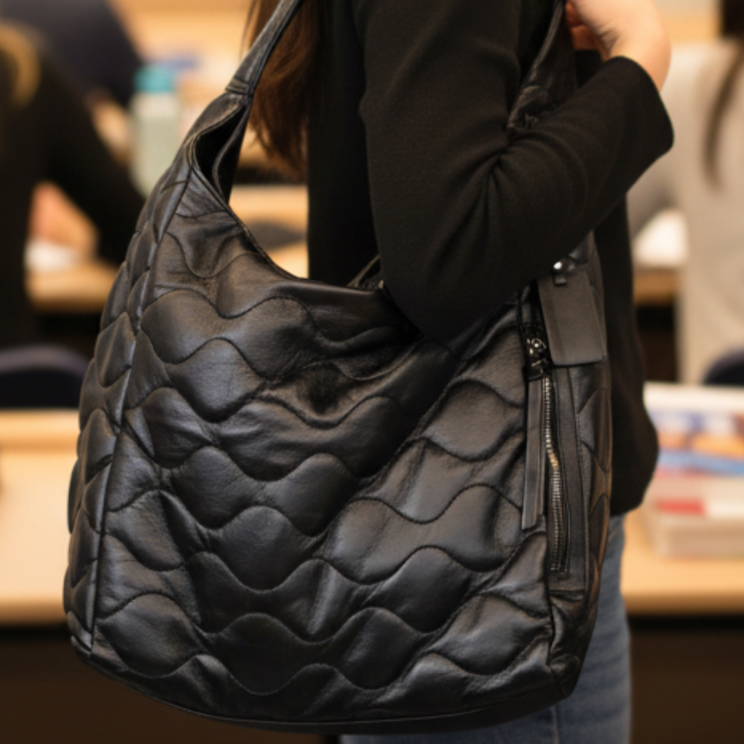TrendyTote – Sac à main-MA-6316-MANoir TrendyTote – Sac à main en Noir – Image 1