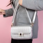 Cristal  – Sac à main en Argente