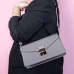 Perle  – Sac à main en Taupe