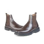 Mooréa – Boots Hommes 100% Cuir – Marron – Image 4