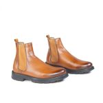 Mooréa – Boots Hommes 100% Cuir – Tabac – Image 2