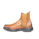 Mooréa – Boots Hommes 100% Cuir – Tabac – Image 3