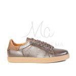 Magnat – Baskets hommes en cuir Tabac