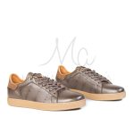 Magnat – Baskets hommes en cuir Tabac – Image 2