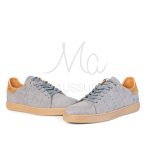 Magnat – Baskets hommes en Nubuck Gris – Image 4
