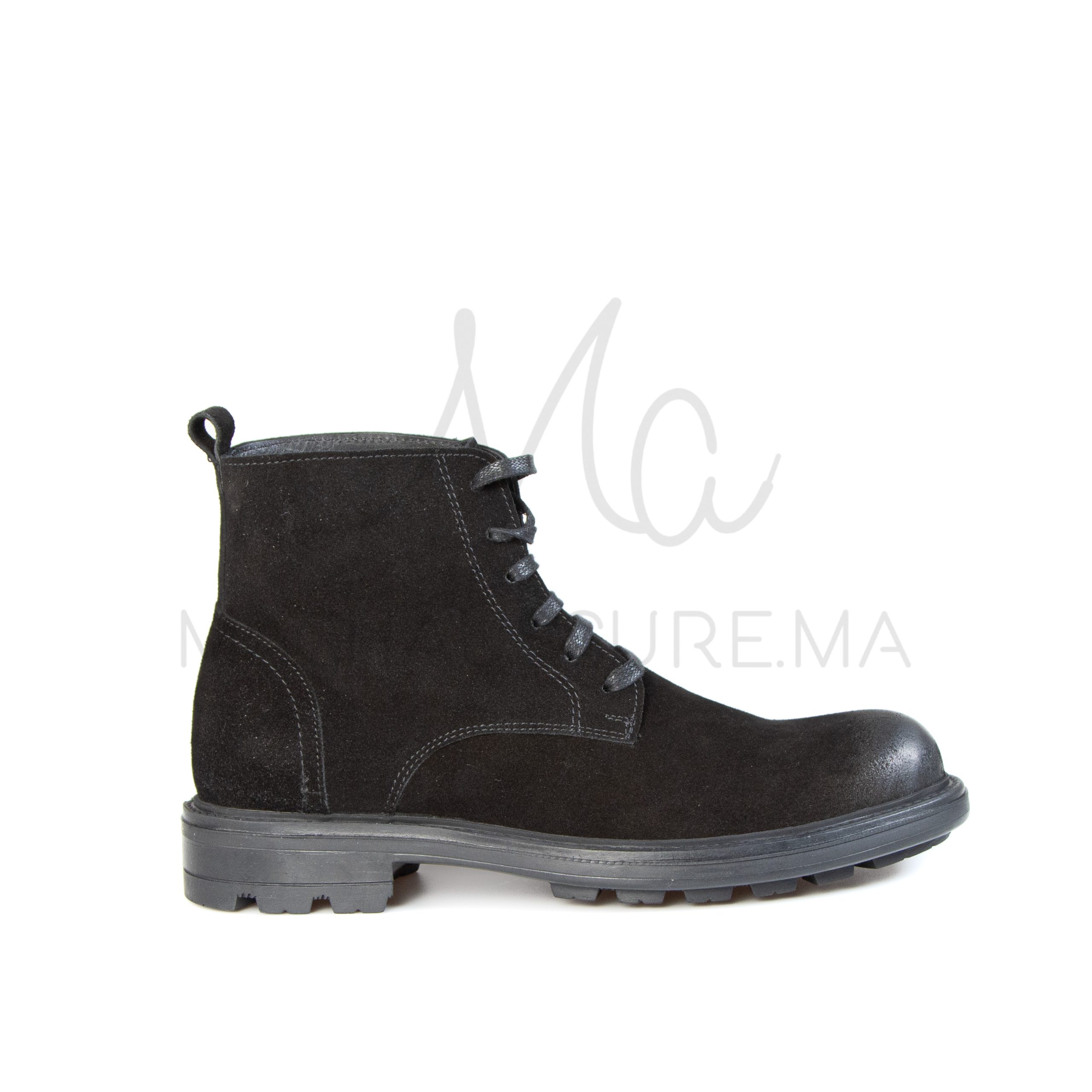XM-852-NUNoir-42-1 Sultan - Boots Hommes en Noir – Image 1