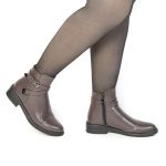 CARA – Bottines Femmes en Marron – Image 2