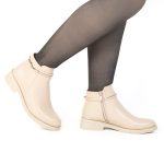 ZION – Bottines Femmes en Beige – Image 2