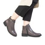 ZION – Bottines Femmes en Marron