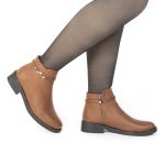 ZION – Bottines Femmes en Tabac – Image 2