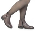 JAIMY – Bottines Femmes en Marron – Image 2