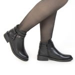 JAIMY – Bottines Femmes en Noir – Image 2