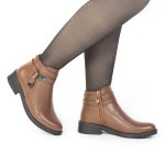 JAIMY – Bottines Femmes en Tabac – Image 2