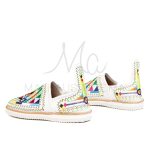 IDOKAN – Babouches traditionnelles en Blanc – Image 3