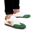 Morocco – Baskets Unisex en Rouge & Vert