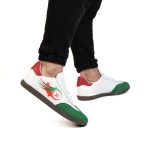 Morocco – Baskets Unisex en Rouge & Vert – Image 3