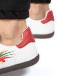 Morocco – Baskets Unisex en Rouge & Vert – Image 5