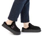 Chummy – Pantoufles Femmes en Noir – Image 3