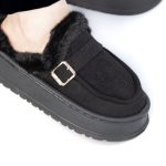 Chummy – Pantoufles Femmes en Noir – Image 2