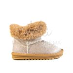Claude – Bottines Fille en Beige