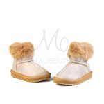 Claude – Bottines Fille en Beige – Image 4