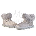 Claude – Bottines Fille en Gris – Image 4