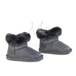 Claude – Bottines Fille en Noir – Image 2